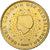 Países Baixos, Beatrix, 50 Euro Cent, 2000, Utrecht, Latão, MS(64), KM:239