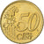 Netherlands, Beatrix, 50 Euro Cent, 2000, Utrecht, Brass, MS(64), KM:239
