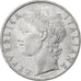 Italia, 100 Lire, 1956, Rome, Acciaio inossidabile, BB+, KM:96.1