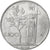 Italia, 100 Lire, 1956, Rome, Acciaio inossidabile, BB+, KM:96.1
