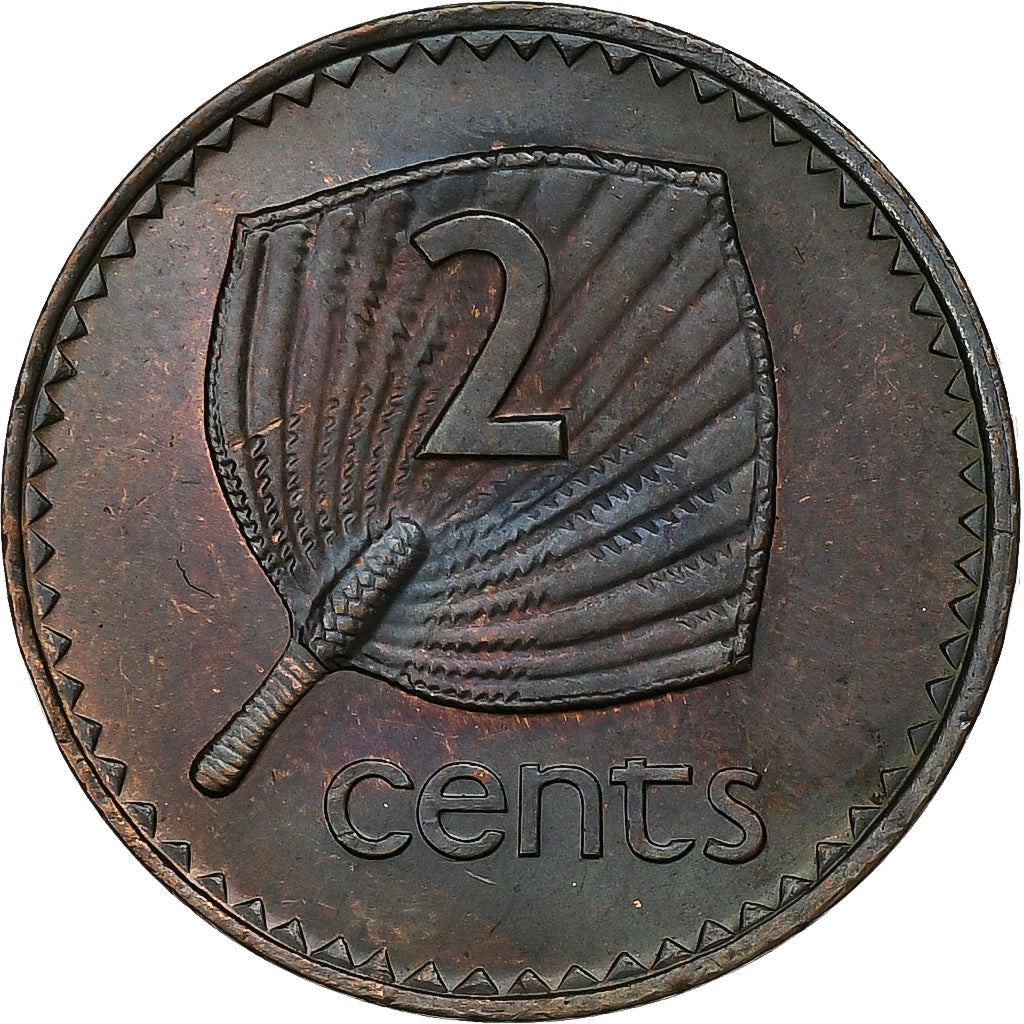 Fiji, 2 Cents, 1978, Bronce, MBC