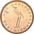 Eslovenia, Euro Cent, 2007, Cobre chapado en acero, EBC+, KM:68