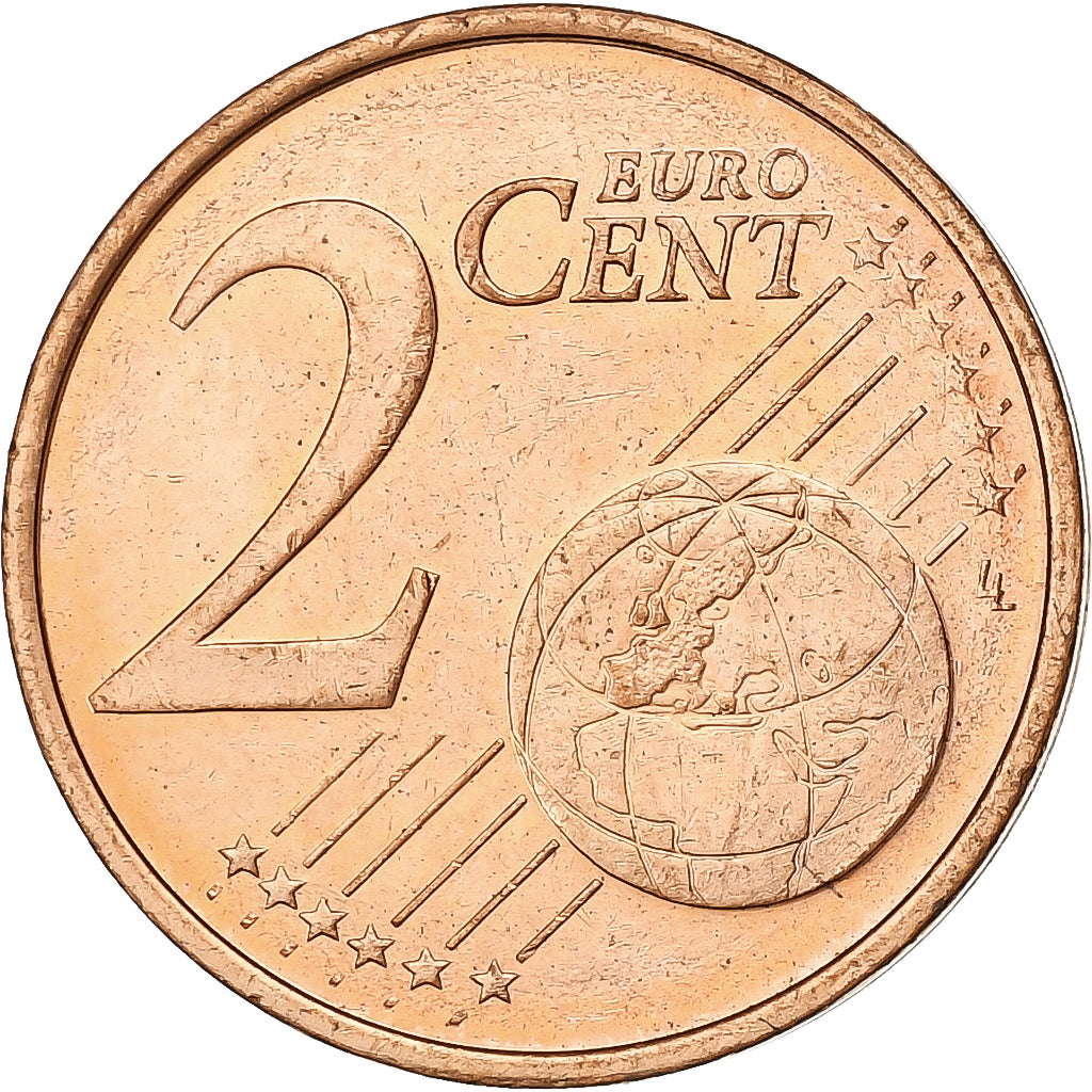 Slowenien, 2 Euro Cent, 2007, Copper Plated Steel, UNZ+, KM:69