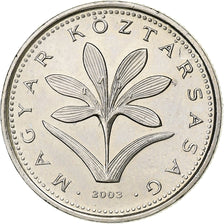 Coin, Hungary, 2 Forint, 2003, MS(63), Copper-nickel, KM:693