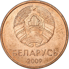 Białoruś, 2 Kopeks, 2009, Acier plaqué cuivre, MS(60-62)