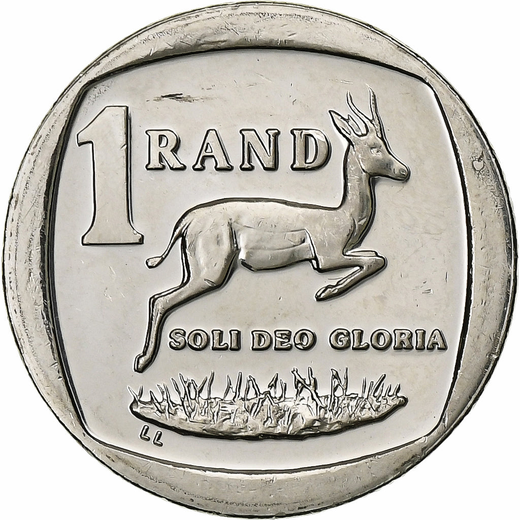 Afrique du Sud, Rand, 2016, Pretoria, Springbok, Nickel Plated Copper, SPL+