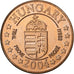 Hungría, 2 Euro Cent, 2004, Cobre, SC+