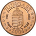 Węgry, 2 Euro Cent, 2004, Miedź, MS(64)