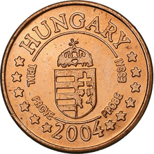 Węgry, 1 Cent, 2004, Acier plaqué cuivre, MS(64)