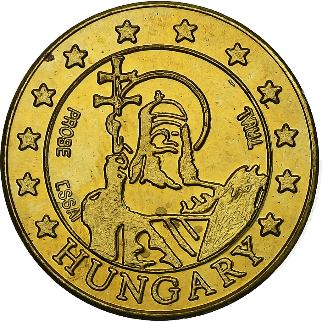 Hungary, Medal, Essai 10 cents, Brass, MS(64)