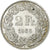 Switzerland, 2 Francs, 1955, Bern, Silver, AU(55-58), KM:21