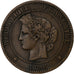 France, 10 Centimes, Cérès, 1896, Paris, Bronze, EF(40-45), Gadoury:265a