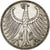GERMANIA - REPUBBLICA FEDERALE, 5 Mark, 1956, Stuttgart, Argento, BB+, KM:112.1