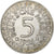 Bundesrepublik Deutschland, 5 Mark, 1956, Stuttgart, Silber, SS+, KM:112.1