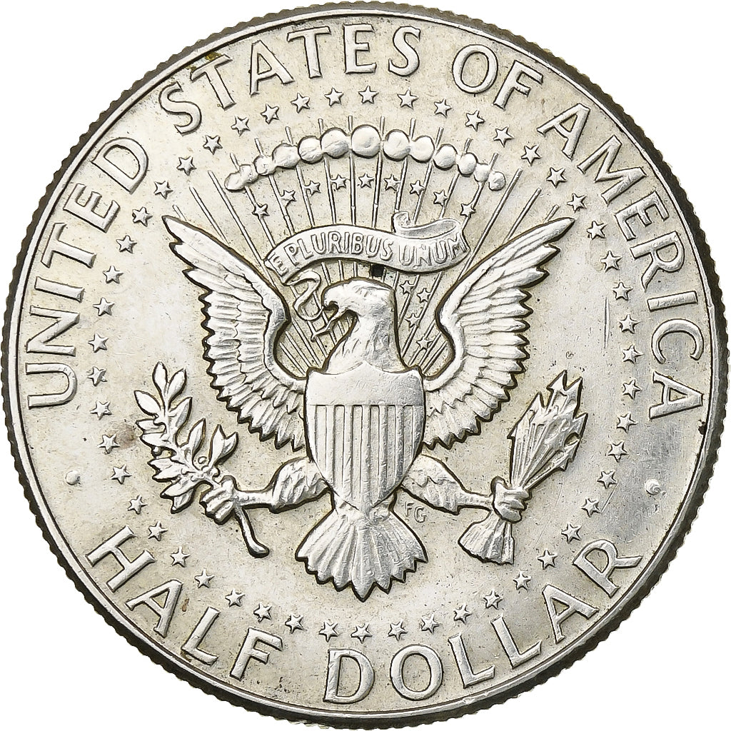United States, Half Dollar, Kennedy Half Dollar, 1964, U.S. Mint, Silver