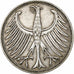 Niemcy - RFN, 5 Mark, 1951, Stuttgart, Srebro, AU(55-58), KM:112.1