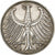 Niemcy - RFN, 5 Mark, 1951, Stuttgart, Srebro, AU(55-58), KM:112.1