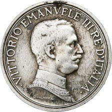 Itália, Vittorio Emanuele III, 2 Lire, 1914, Rome, Prata, EF(40-45), KM:55