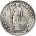 Szwajcaria, 1/2 Franc, 1953, Bern, Srebro, AU(55-58), KM:23