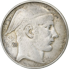 Belgique, Régence Prince Charles, 20 Francs, 20 Frank, 1951, Argent, TTB+
