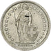 Zwitserland, 1/2 Franc, 1957, Bern, Zilver, ZF, KM:23