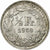 Switzerland, 1/2 Franc, 1950, Bern, Silver, AU(50-53), KM:23