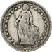 Szwajcaria, 1/2 Franc, 1903, Bern, Srebro, EF(40-45), KM:23