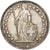 Switzerland, 1/2 Franc, 1952, Bern, Silver, EF(40-45), KM:23