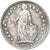 Suíça, 1/2 Franc, 1952, Bern, Prata, AU(55-58), KM:23