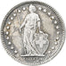 Szwajcaria, 1/2 Franc, 1952, Bern, Srebro, AU(55-58), KM:23