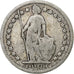 Szwajcaria, 1/2 Franc, 1903, Bern, Srebro, AU(50-53), KM:23