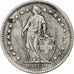Switzerland, 1/2 Franc, 1960, Bern, Silver, AU(50-53), KM:23