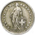 Zwitserland, 1/2 Franc, 1957, Bern, Zilver, PR, KM:23