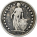 Szwajcaria, 1/2 Franc, 1920, Bern, Srebro, VF(30-35), KM:23