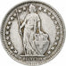 Svizzera, 1/2 Franc, 1944, Bern, Argento, BB, KM:23