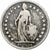 Zwitserland, 1/2 Franc, 1906, Bern, Zilver, ZF, KM:23