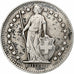 Switzerland, 1/2 Franc, 1934, Bern, Silver, AU(50-53), KM:23