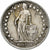Svizzera, 1/2 Franc, 1943, Bern, Argento, BB+, KM:23