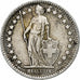 Szwajcaria, 1/2 Franc, 1943, Bern, Srebro, AU(50-53), KM:23