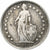 Suiza, 1/2 Franc, 1928, Bern, Plata, MBC+, KM:23