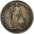 Suisse, Franc, 1913, Berne, Argent, TTB, KM:24