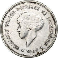 Luxembourg, Charlotte, 5 Francs, 1929, Silver, AU(50-53), KM:38