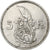 Luksemburg, Charlotte, 5 Francs, 1929, Srebro, AU(50-53), KM:38