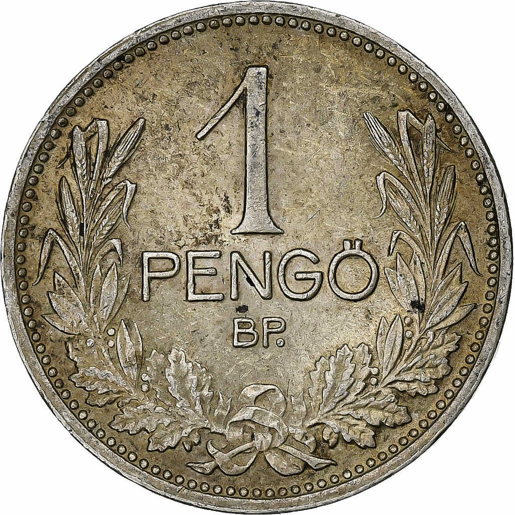 Hungary, Pengo, 1927, Budapest, Silver, EF(40-45), KM:510