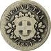 Schweiz, 10 Rappen, 1851, Strasbourg, Billon, S, KM:6