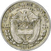 Panama, 1/10 Balboa, 1953, Silver, F(12-15), KM:24