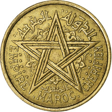Morocco, Mohammed V, 2 Francs, AH 1364/1945, Paris, Aluminum-Bronze, AU(50-53)