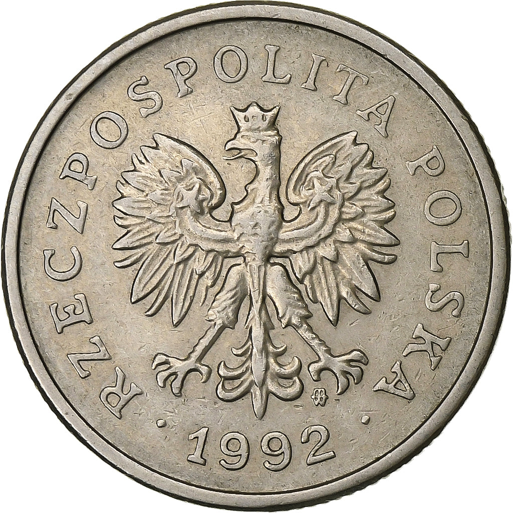 Polonia, Zloty, 1992, Warsaw, Rame-nichel, SPL-, KM:282