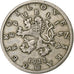 Coin, Czechoslovakia, 50 Haleru, 1922, EF(40-45), Copper-nickel, KM:2