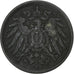GERMANY - EMPIRE, 10 Pfennig, 1918, Zinc, VF(30-35), KM:26